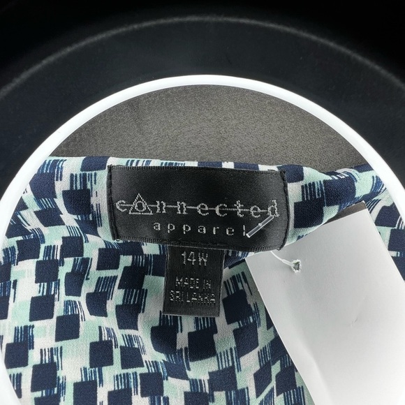 💥HOST PICK 💥 EUC Women's Printed Sleeveless Sheath Dress Size 14 - Picture 4 of 4